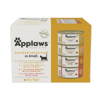 Applaws Cat Can - Chicken Selection Multipk 70g x 12