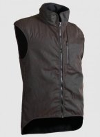 23SP W - Brown Wool Lined Vest