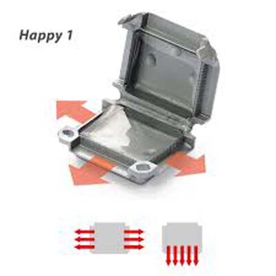 RAYTECH HAPPY 1  PACK 2 GEL IPX8 PREFILLED GEL | HAPPY1