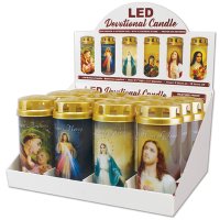 Battery Devotional Candle/Display Pack  (87850)