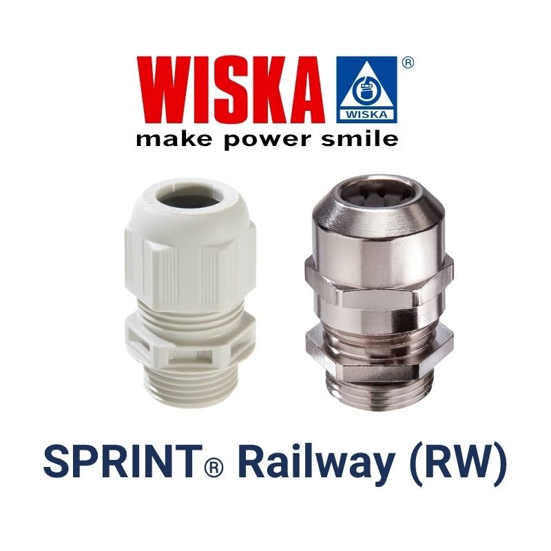Wiska SPRINT Railway RW cable glands