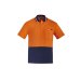 ZH435, Mens Hi Vis Cotton Short Sleeve Polo