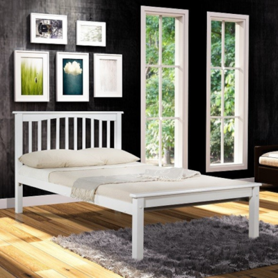 Sandra White Bedframe