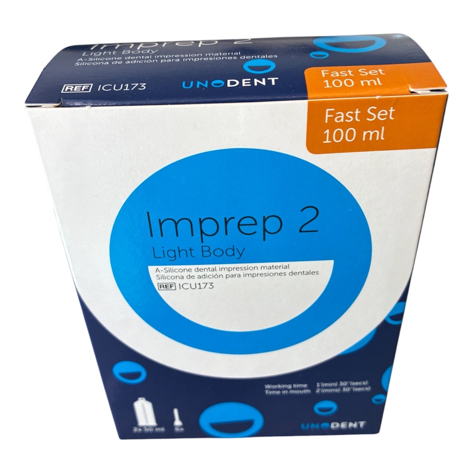 UnoDent Imprep 2 AC Impression Material Wash - Fast Set - Light Body Rapid