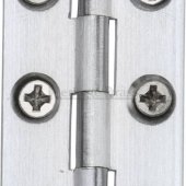 HG99-110-SC - Heritage Brass Cabinet Hinge Brass 1 1/2 Satin Chrome Finish