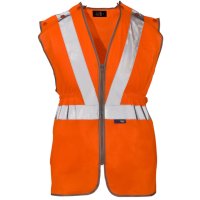 HI VIS POLYESTER TEARAWAY VEST