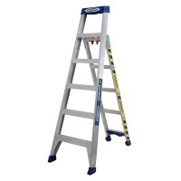 75070 3 IN 1 ALUMINIUM LEANSAFE STEPLADDER