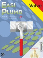 Easi Plumb 3/4" F x F L/A Ballvalve
