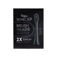 Polished London Sonic XP Black Replace Toothbrush Head 2 Pack