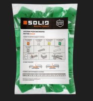SolidTools Tile Levelling Clips 3mm Bag of 100 Green 6462