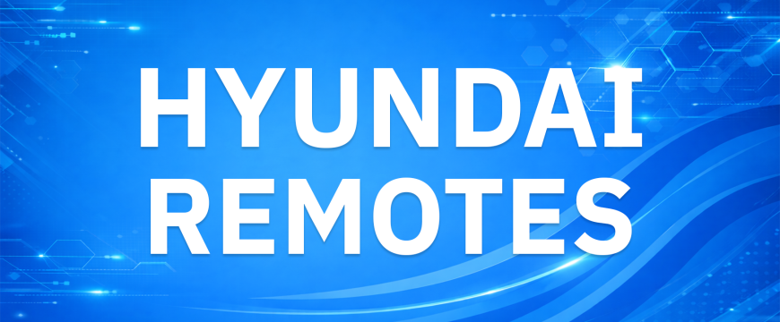 Hyundai Remotes