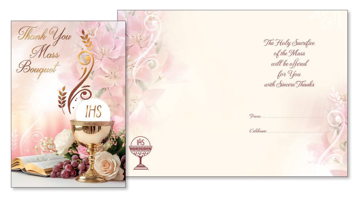 Card - Thank You Mass Bouquet   (22541)