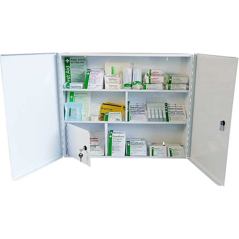 INDUSTRIAL HIGH RISK FIRST AID CABINET LARGE