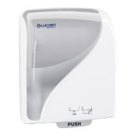 (CARDBOARD CORE) Lucart Identity Touch Free Hand Towel Dispenser White