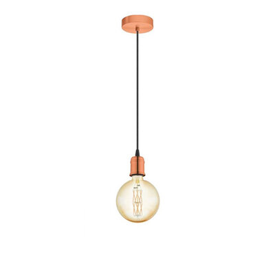 Yorth Pendant Light - Brushed Copper