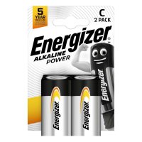 Energizer C Size Alkaline Power - Pack of 2