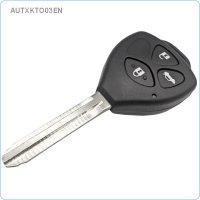 Xhorse 3 Button Fixed Blade Wired Remote Key (Toyota Style)