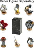 18cm Flex Figure on Marble Plinth (VP01C/G)