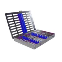 Perfection Plus 10-Instrument Cassette Tray & Cover Blue