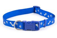 Ancol Paw'n'Bone Collar Blue Large x 1