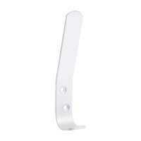 Timco Hat & Coat Hook Aluminium Pack 2