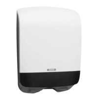 Katrin Narrow Folded Hand Towel Dispenser White