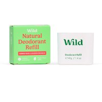Wild Natural Deodorant Lemon Basil & Blood Orange Refill 40g