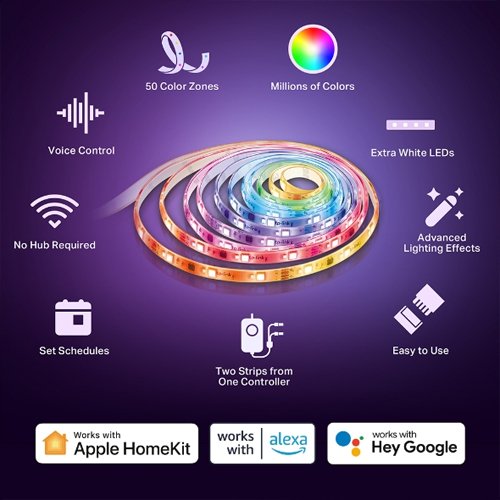Tapo Smart Wi-Fi Light Strip (10m) | TAPOL93010  2