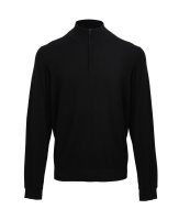 PREMIER ZIP NECK SWEATER