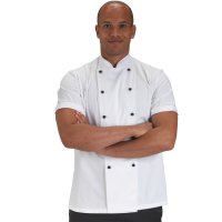 CHEF JACKET SHORT SLEEVE