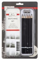 Nassau Sketching Pencils Tin Set (7)