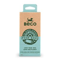 Beco Poop Bags Mint Scented 120 Bags (8 x 15 Bag Rolls) x 1