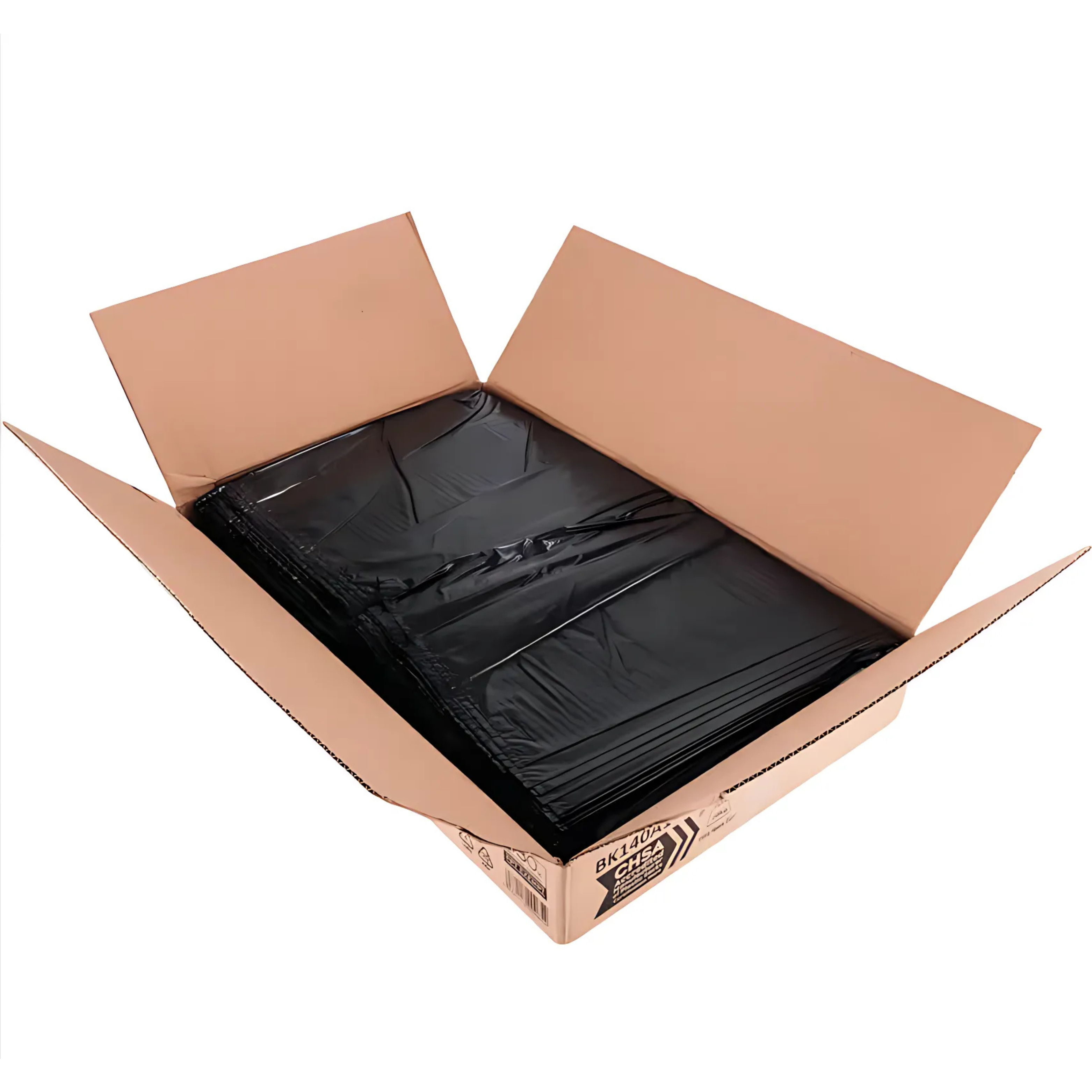 Black Compactor Bag 508x864x1168, 100PCS/Case, 140L, 18KG