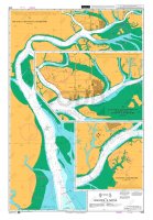 ADMIRALTY Chart - 3846 Shatt al 'Arab, Jazirat Umm at Tuwaylah to al Ma'qil