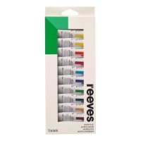 Reeves - Fine Acrylics Tube Set - 12 x 12ml