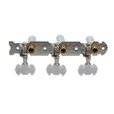 Guitar machine head classical engraved