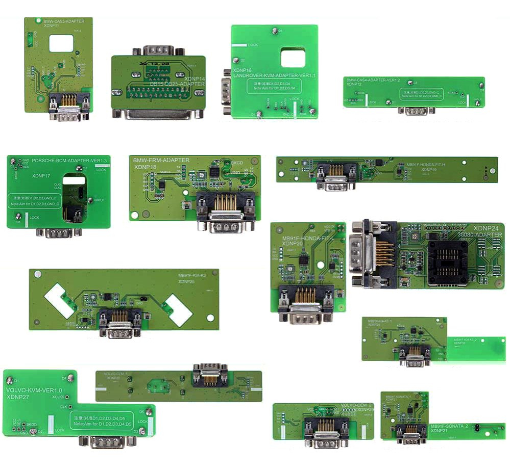 Xhorse Solder Free Adaptor Set