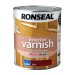 Ronseal Interior Varnish Teak 750ml tin