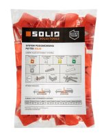 SolidTools Tile Levelling Clips 1mm Bag of 100 Orange 6358