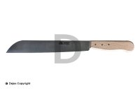METALLO CABBAGE HARVESTING KNIFE WOODEN HANDLE - 230mm BLADE (9")