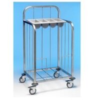 Tray & Cutlery Trolley S/S