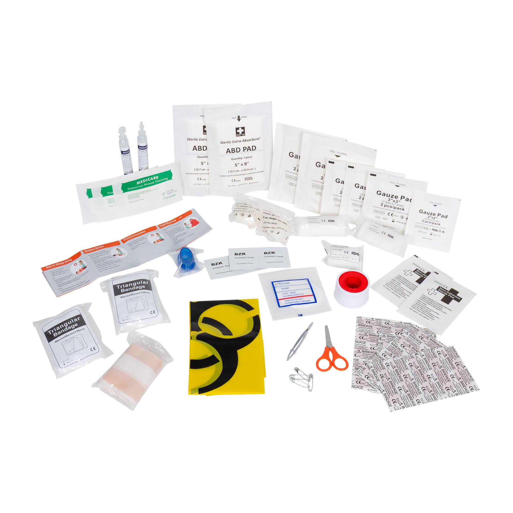 First Aid Kit Lone Worker Refill, 59pc