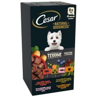 Cesar Foil Tray Natural Goodness Mixed Selection in Loaf 100g 8pk x 3