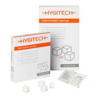 Haemostatic Sponge 1x1x1cm Box of 10