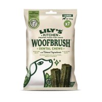 Lilys Kitchen Dog Woofbrush Dental Chew Large Multipack 5x47g
