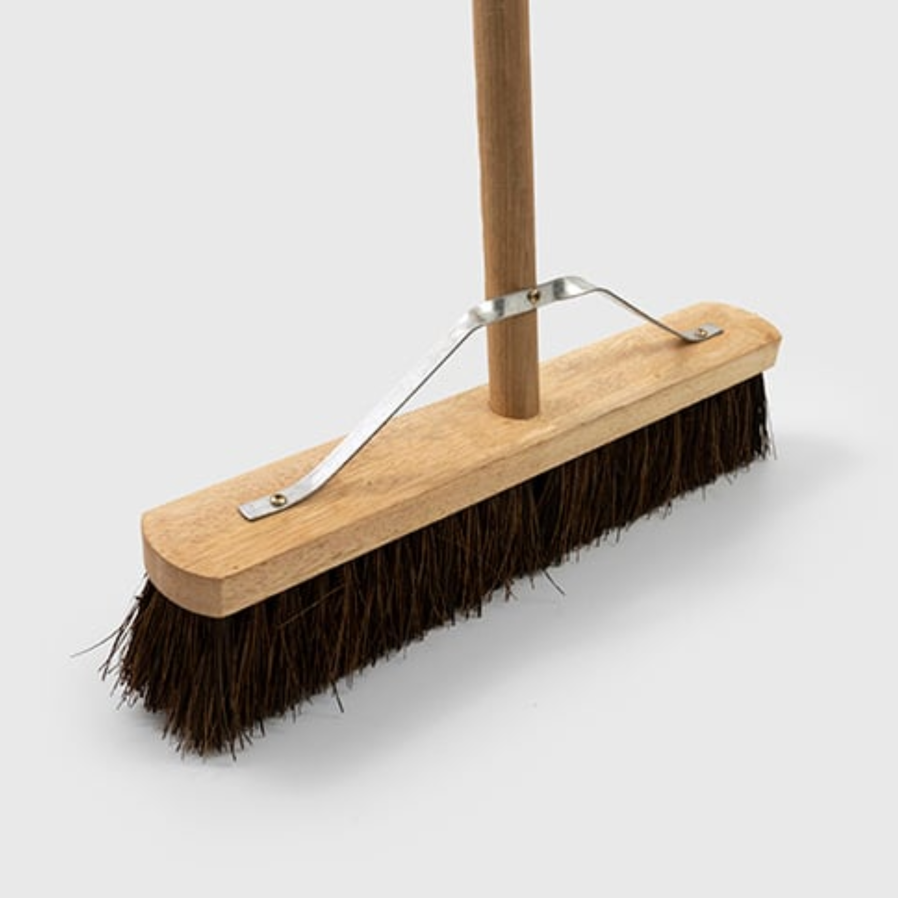 Hillbrush 457mm Platform Broom Bassine C/W 54" Handle & Metal Stay Fitted