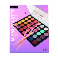 Technic Miami Eyeshadow Palette & Brushes