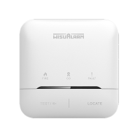 WisuAlarm Wireless Interconnected Alarm Control Unit - 10 Years Lithium Battery