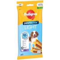 Pedigree Dentastix Light Medium - 5-Stick x 6