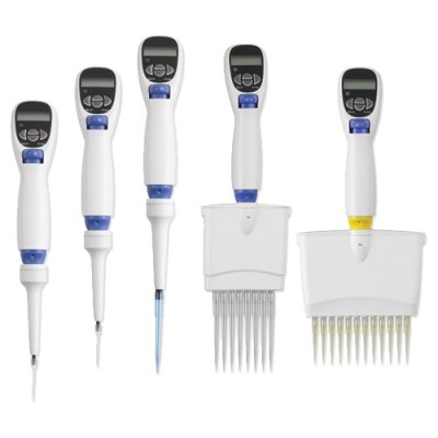 Excel Electronic Pipette, 2-20 &mu;l, single channel, with charger